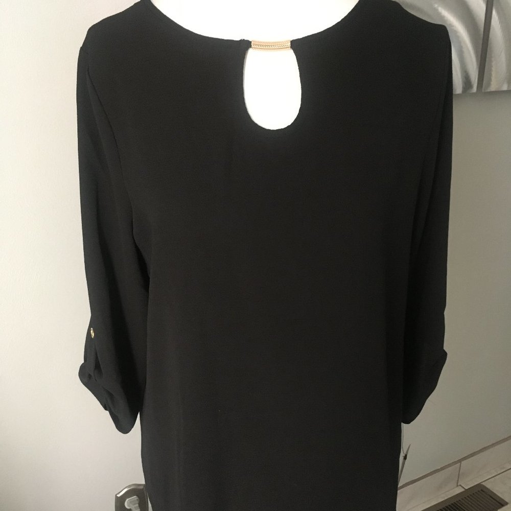 LC by Laura Cruz Black Tunic sz.M